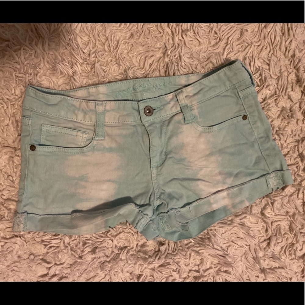Light Blue & White Shorts